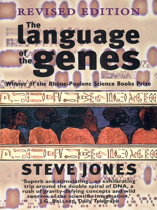 Title details for The Language of the Genes by Steve Jones - Available
